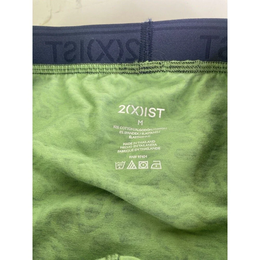 2xist Essential Cotton Stretch 4 Piece Boxer Brief Underwear Mens Size M